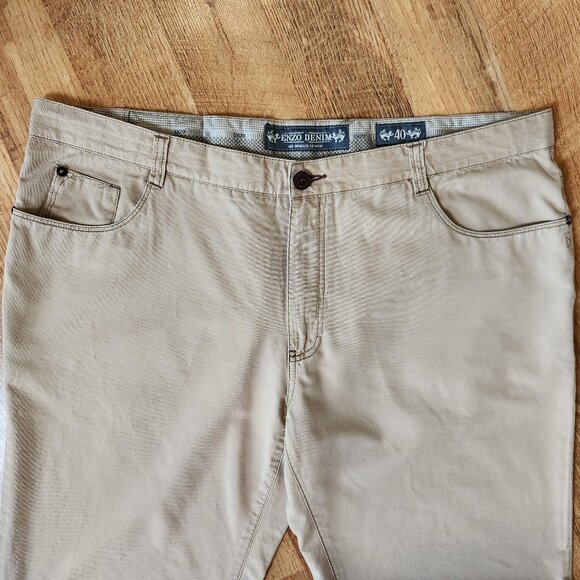 Enzo Denim 40 Khaki Pants Enzo Pablo 2 - Picture 2 of 11